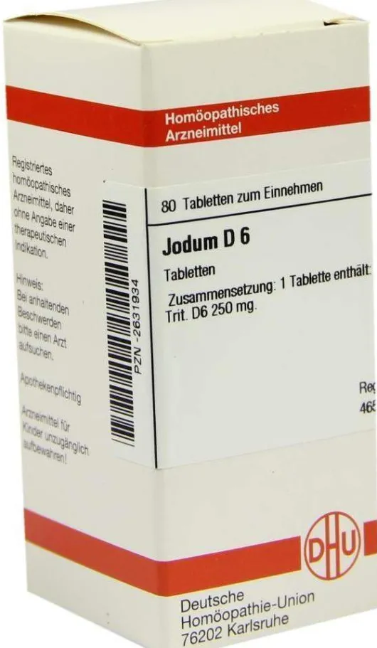 Dhu Jodum D6 80 Tabletten