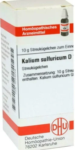 Dhu Kalium Sulfuricum D12 10 G Globuli
