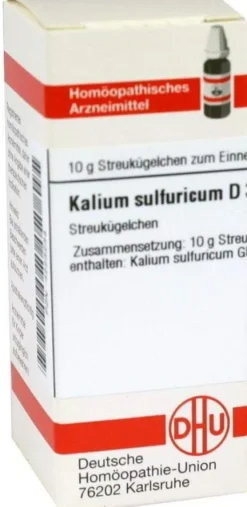 Dhu Kalium Sulfuricum D30 Globuli
