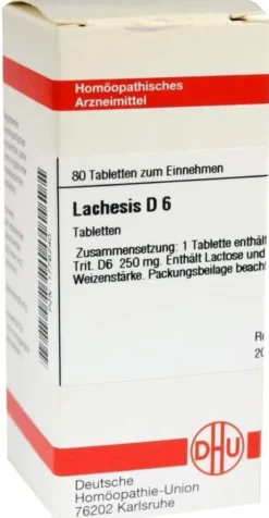 Dhu Lachesis D6 80 Tabletten