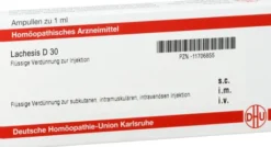 Dhu Lachesis D30 8 X 1 ml Ampulle