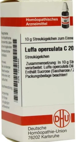 Dhu Luffa Operculata C200 10 G Globuli
