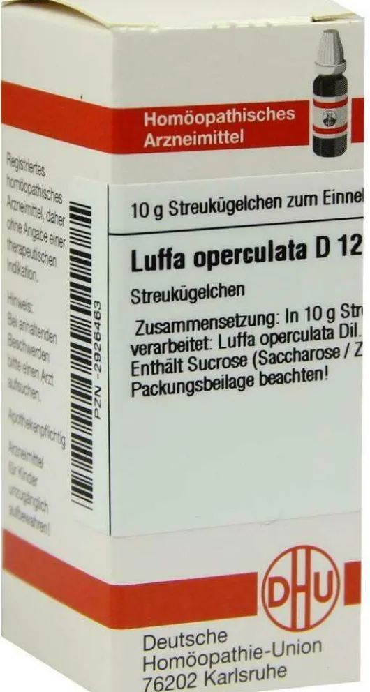 Dhu Luffa Operculata D12 10 G Globuli