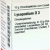 Dhu Lycopodium D3 Globuli
