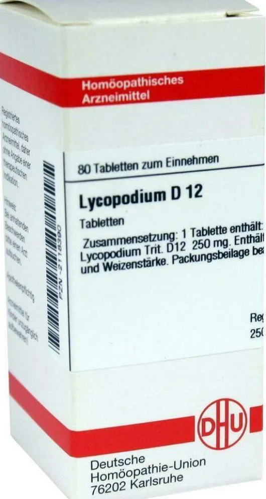 Dhu Lycopodium D12 80 Tabletten