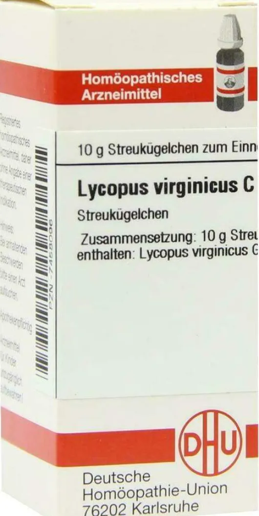 Dhu Lycopus Virginicus C30 Globuli
