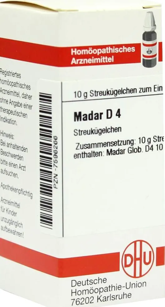 DHU Madar D4 10 g Globuli