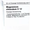 Dhu Magnesium Chloratum D12 Dilution 20 ml
