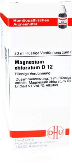 Dhu Magnesium Chloratum D12 Dilution 20 ml