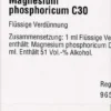 Dhu Magnesium Phosphoricum C30 20 ml Dilution