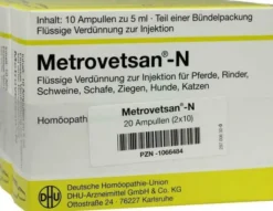 Dhu Metrovetsan N vet. Injektionslösung 2 X 10 X 5 ml Ampullen