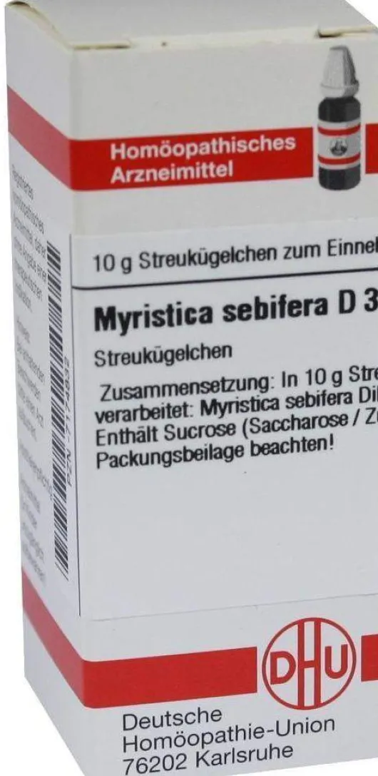 Dhu Myristica Sebifera D30 10 G Globuli