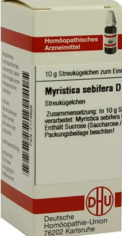 Dhu Myristica Sebifera D12 Globuli 10 G