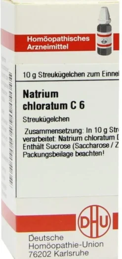Dhu Natrium Chloratum C6 Globuli