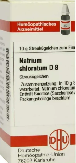 Dhu Natrium Chloratum D8 Globuli
