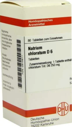 Dhu Natrium Chloratum D6 80 Tabletten