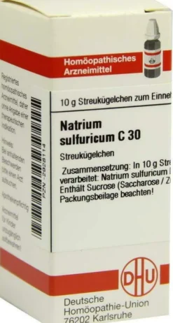 Dhu Natrium Sulfuricum C30 10 G Globuli