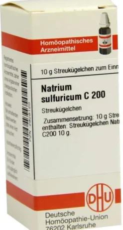 Dhu Natrium Sulfuricum C200 Globuli