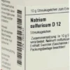 Dhu Natrium Sulfuricum D12 10 G Globuli