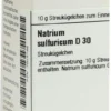 Dhu Natrium Sulfuricum D30 Globuli