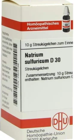Dhu Natrium Sulfuricum D30 Globuli
