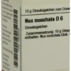Dhu Nux Moschata D6 Globuli
