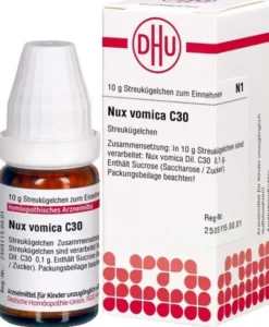 DHU Nux vomica C30 10 g Globuli