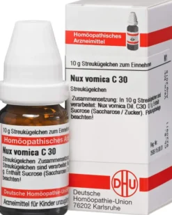 DHU Nux vomica C30 10 g Globuli