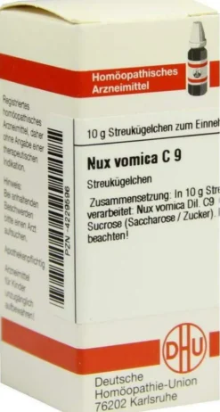 Dhu Nux Vomica C9 Globuli