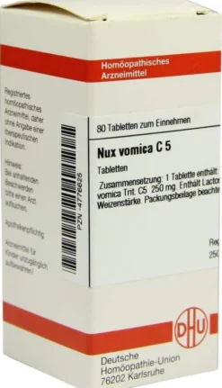 Dhu Nux Vomica C5 80 Tabletten