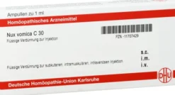 Dhu Nux Vomica C30 8 X 1 ml Ampullen