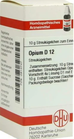 Dhu Opium D12 10 G Globuli