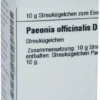 Dhu Paeonia Officinalis D4 Globuli