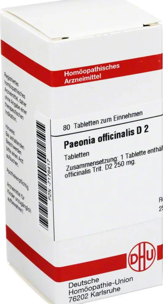 Dhu Paeonia Officinalis D2 Tabletten
