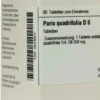Dhu Paris Quadrifolia D6 Tabletten