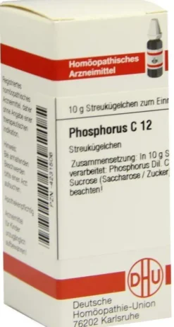 Dhu Phosphorus C12 10 G Globuli
