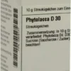 Dhu Phytolacca D30 10 G Globuli