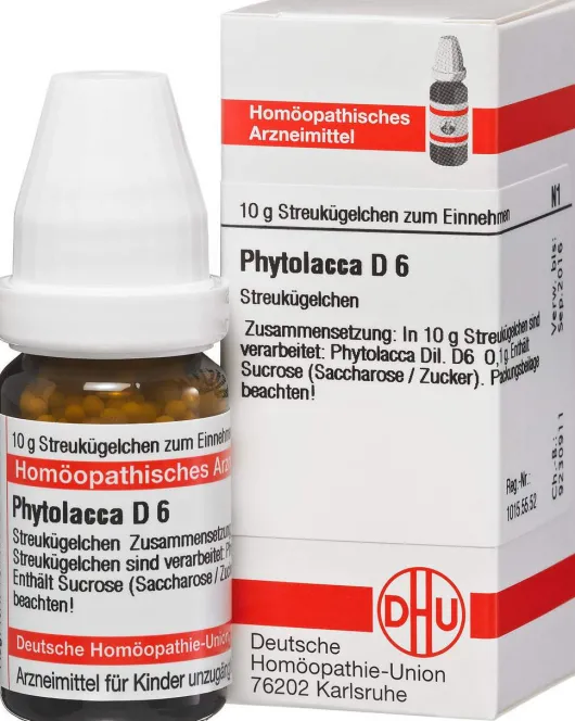 Dhu Phytolacca D6 10 G Globuli