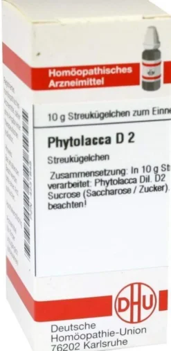 Dhu Phytolacca D2 10 G Globuli