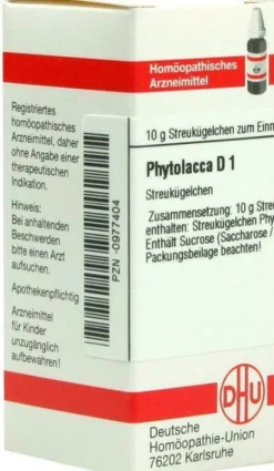 Dhu Phytolacca D1 Globuli