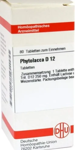 Dhu Phytolacca D12 Tabletten