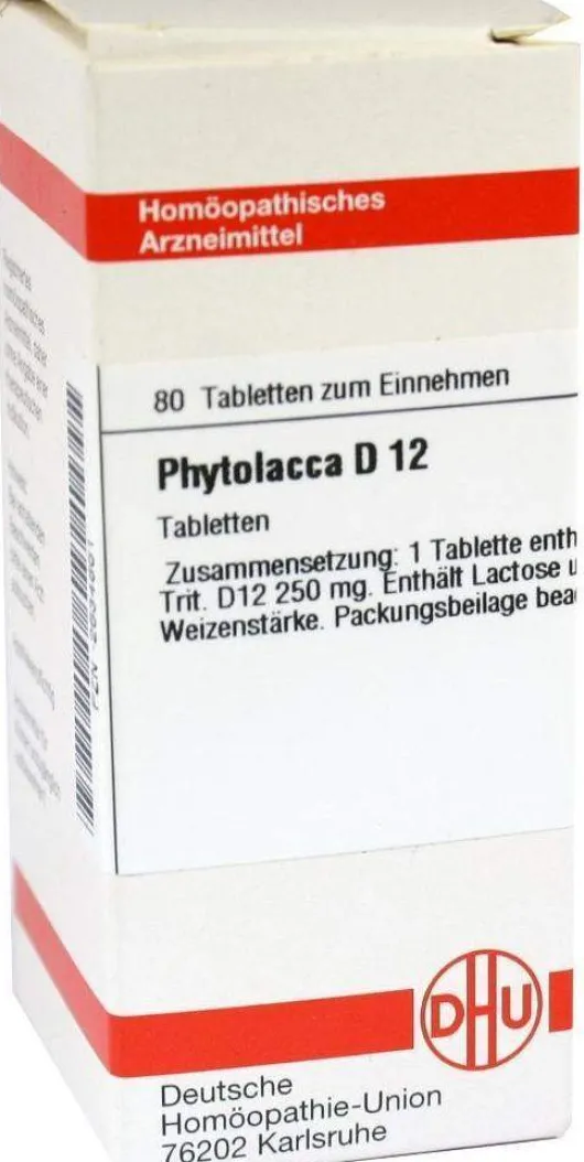 Dhu Phytolacca D12 Tabletten