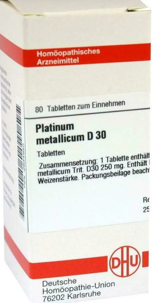 Dhu Platinum Metallicum D30 Tabletten