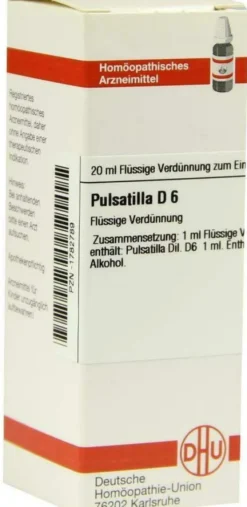 Dhu Pulsatilla D6 20 ml Dilution