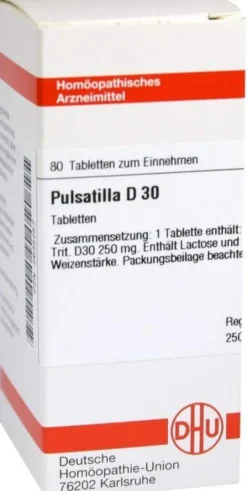Dhu Pulsatilla D30 80 Tabletten