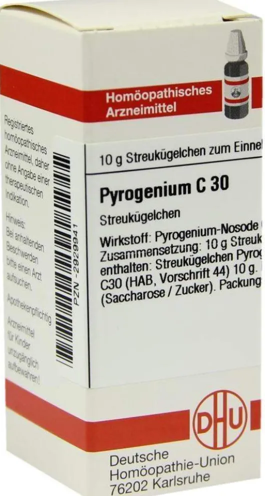Dhu Pyrogenium C30 10 G Globuli