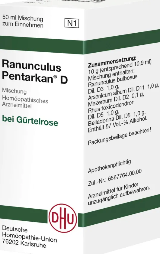 Dhu Ranunculus Pentarkan D 50 ml Liquidum