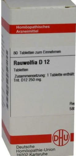 Dhu Rauwolfia D12 Tabletten