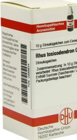 Dhu Rhus Toxicodendron C200 10 G Globuli