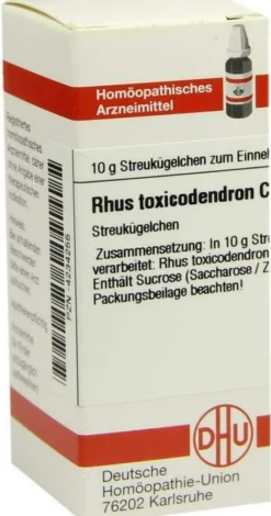 Dhu Rhus Toxicodendron C12 Globuli